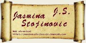 Jasmina Stojinović vizit kartica